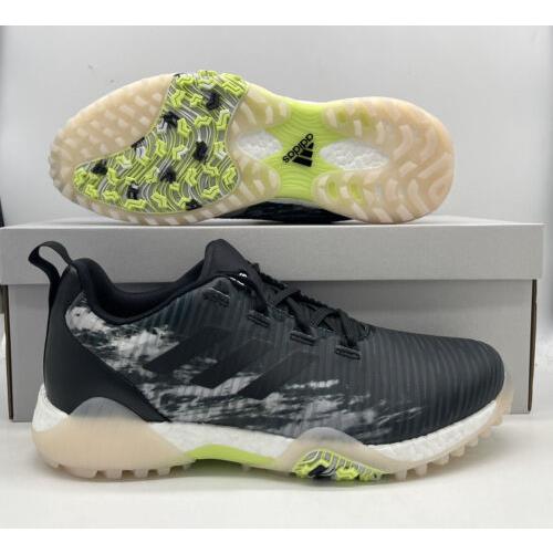 Adidas Codechaos Golf Turf Shoes Core Black Pulse Lime GZ6010 Mens Size