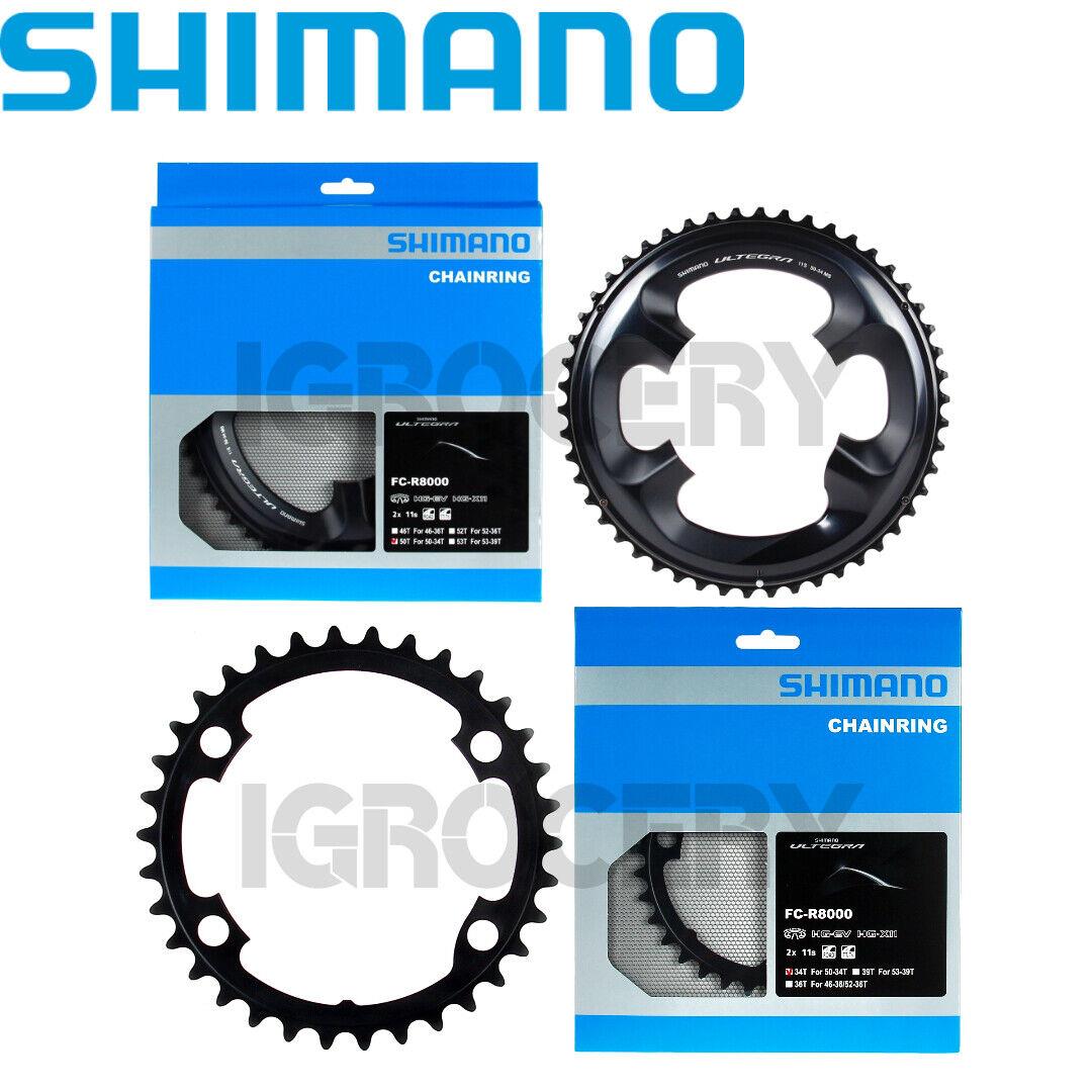 Shimano Ultegra R8000 50T/34T MS Outer/inner Chainrings 11Spd