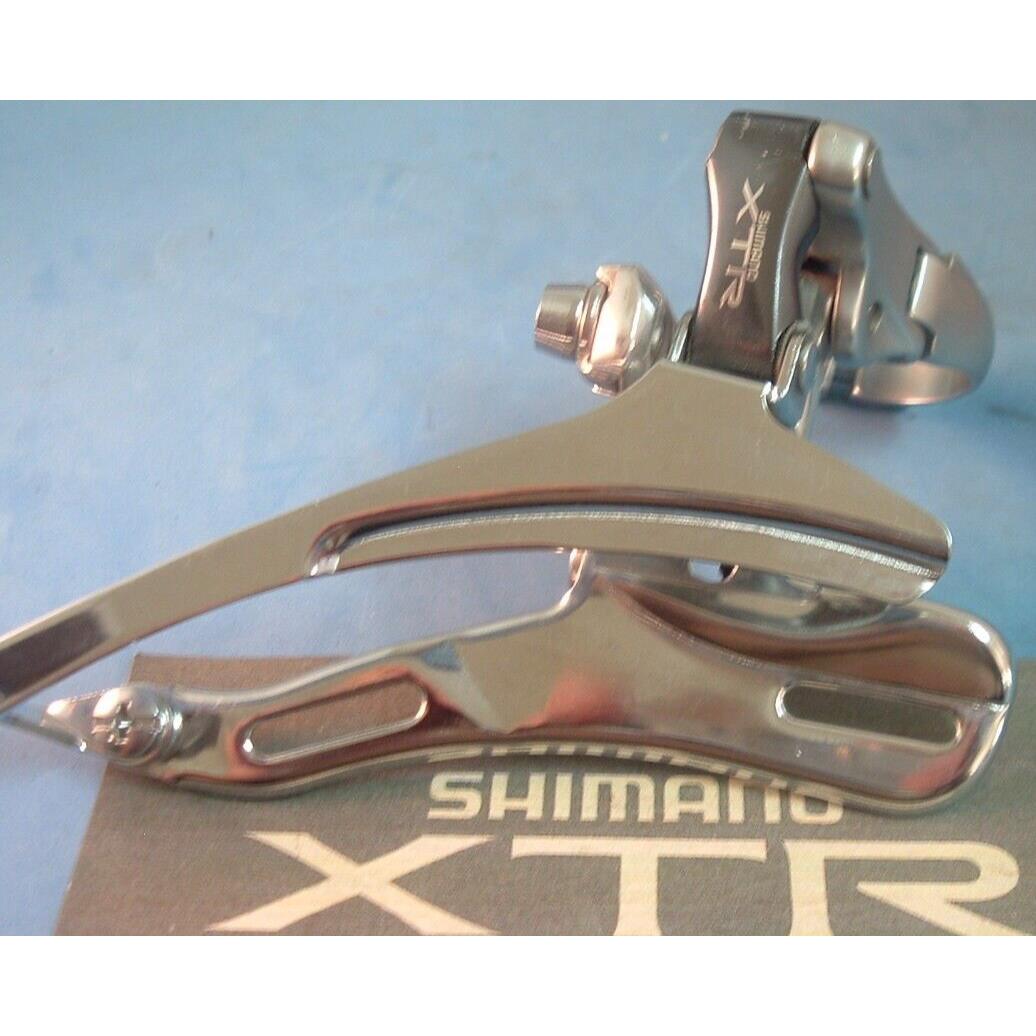 Shimano Xtr M901 28.6MM New/nos Mtb Front Derailleur Vintage-TP/BS-7/8-Spd-`97