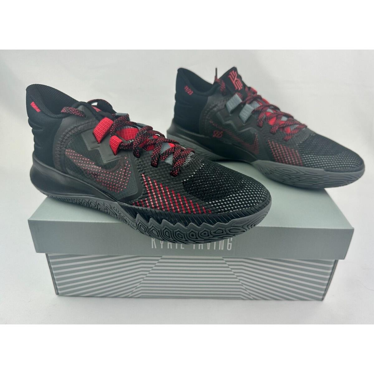 Nike Kyrie Flytrap 5 Bred Black Red Sneakers Shoes CZ4100-003 Men`s sz