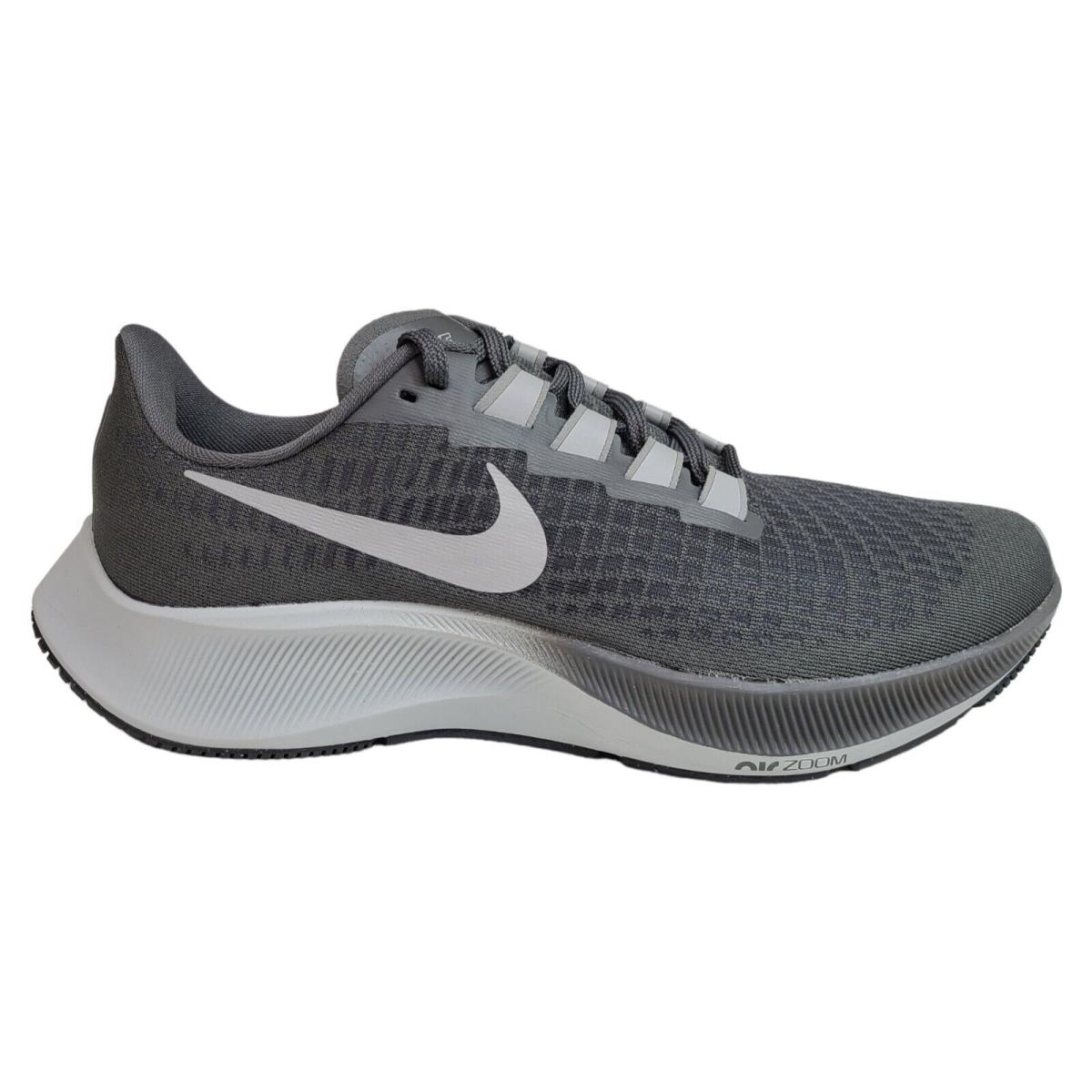 Nike Mens 9 11 Air Zoom Pegasus 37 Running Shoes Smoke Iron Grey BQ9646-009 - Gray