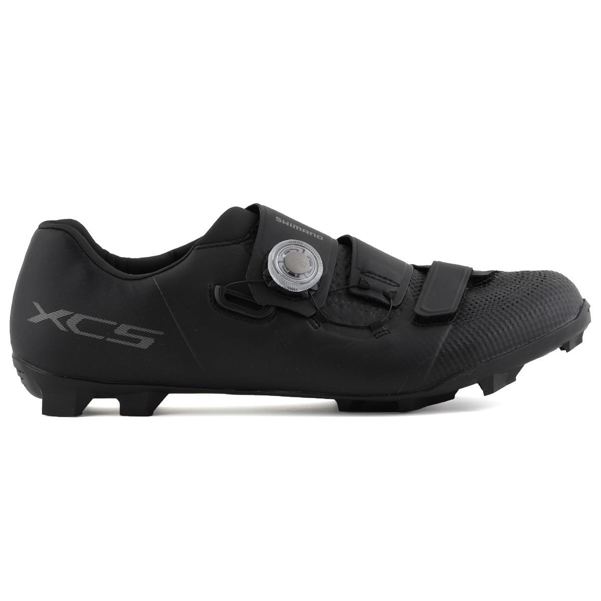Shimano XC5 Mountain Bike Shoes Black Standard Width 45