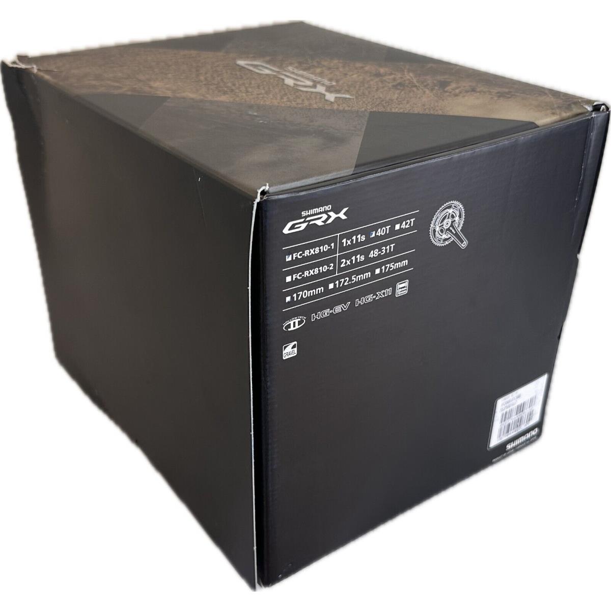 Shimano Grx FC-RX810-1 1x11s 40T 170mm / Box Slightly Dented