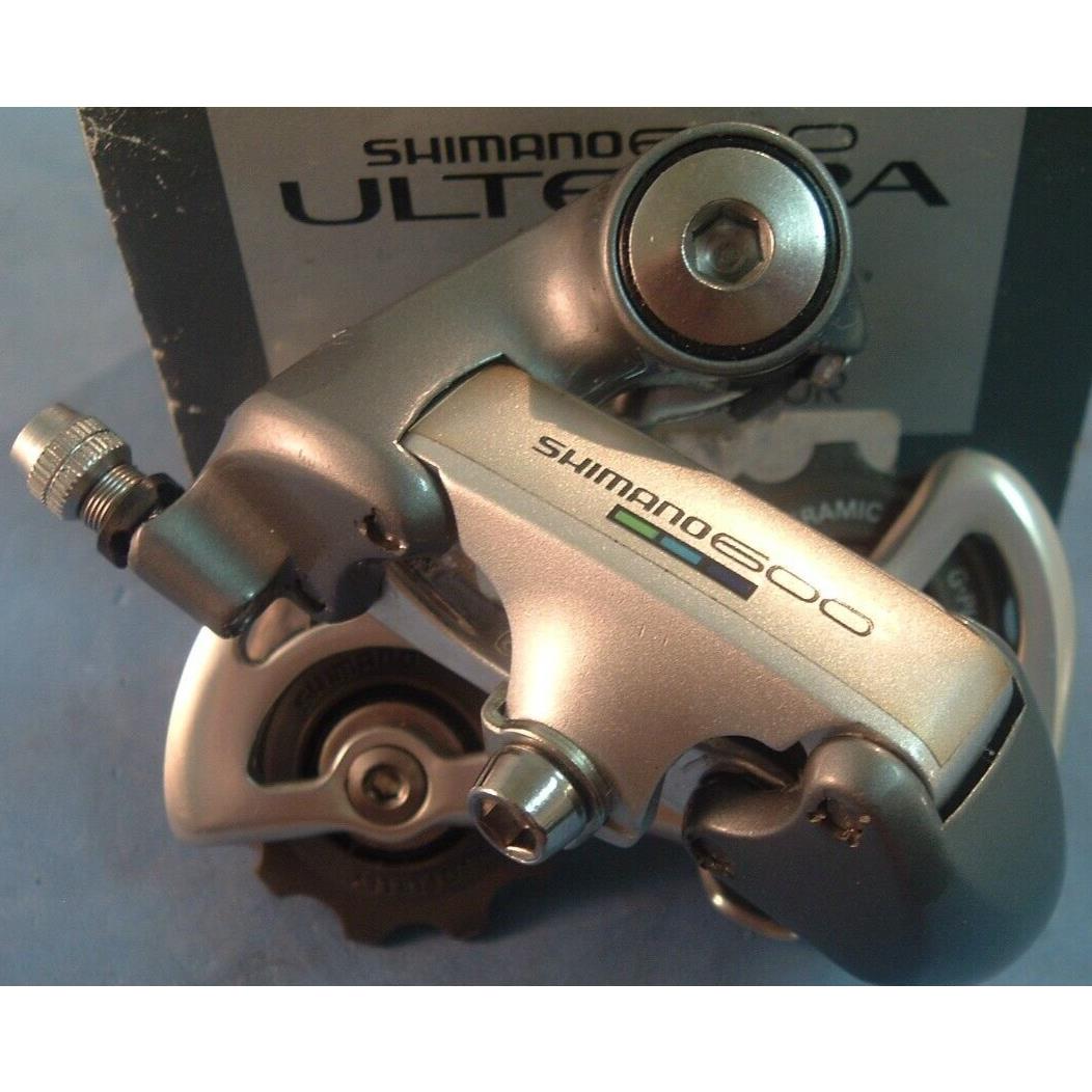 Shimano 600 Ultegra 6401 Rear Road Derailleur-new / Nos 6/7/8-Spd- Mint- `97-NIB