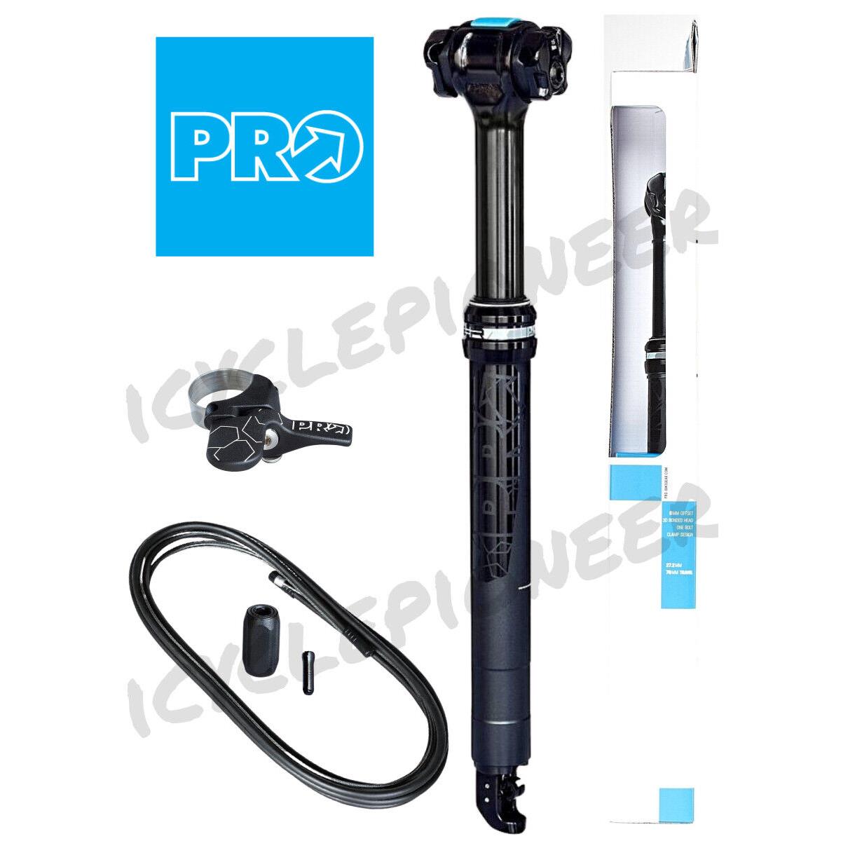 Shimano Discover Internal Dropper 70mm Seatpost 27.2mm x 350mm/0mm Offset PRSP0234