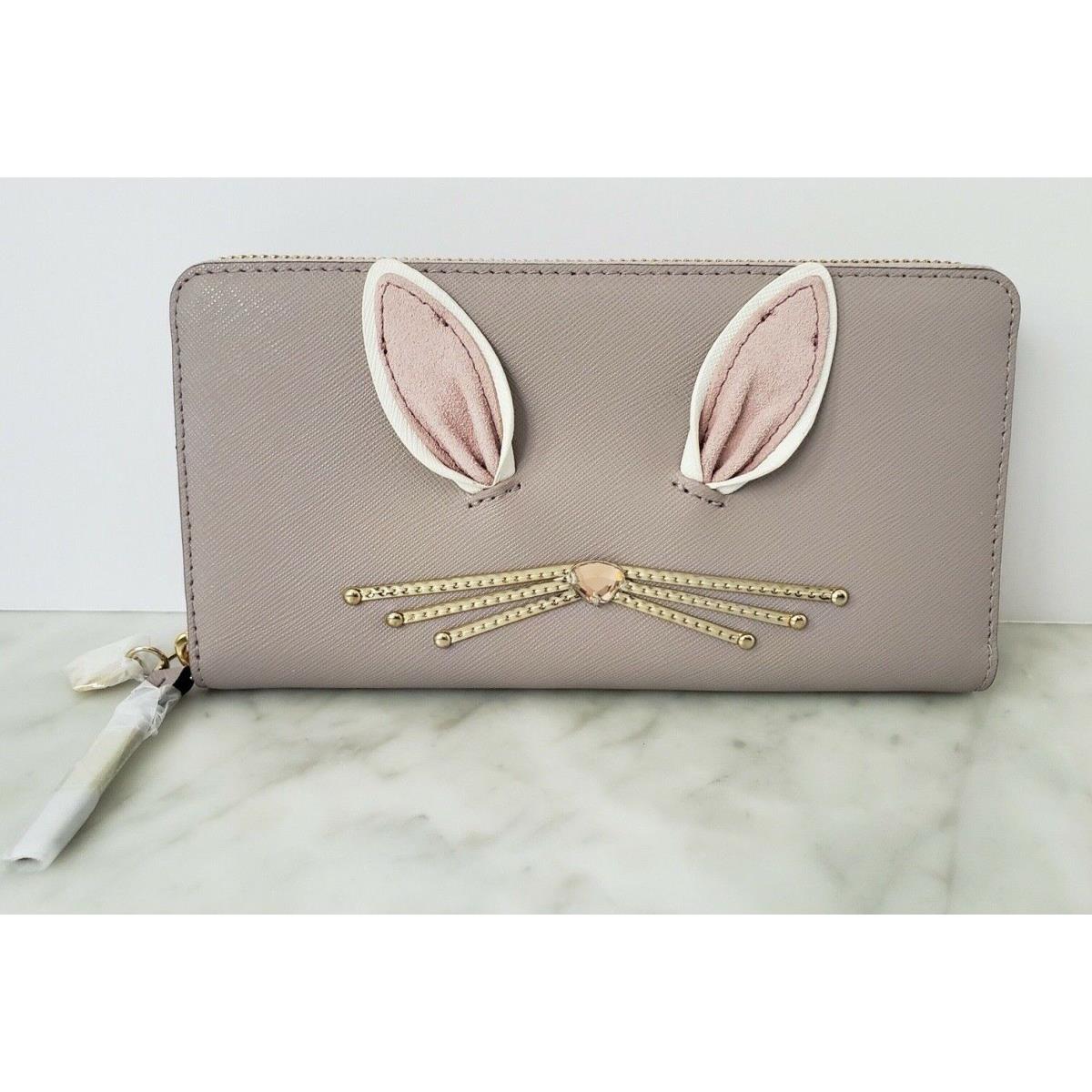 Kate Spade Rabbit Neda Leather Long Wallet