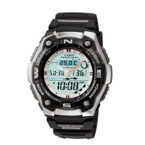 Casio AQW101-1AV Fishing Timer Ana Digital aqw1011av
