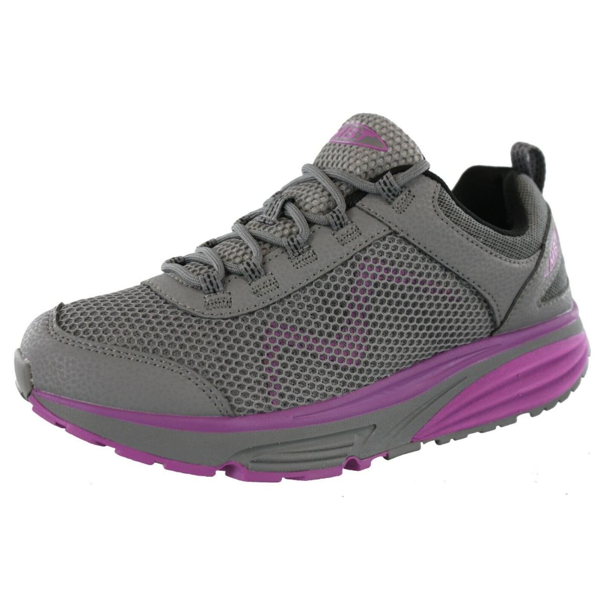 Mbt Womens Colorado 17 Recovery Walking Shoes GREY/PURPLE