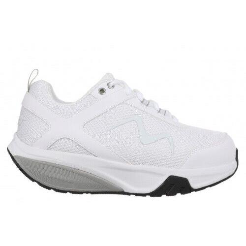 Mbt Sport 4 or 3 Women`s Fitness Walking Shoe Wider Comfort Width 6 Colors SPORT 4 II-WHITE-WDIE