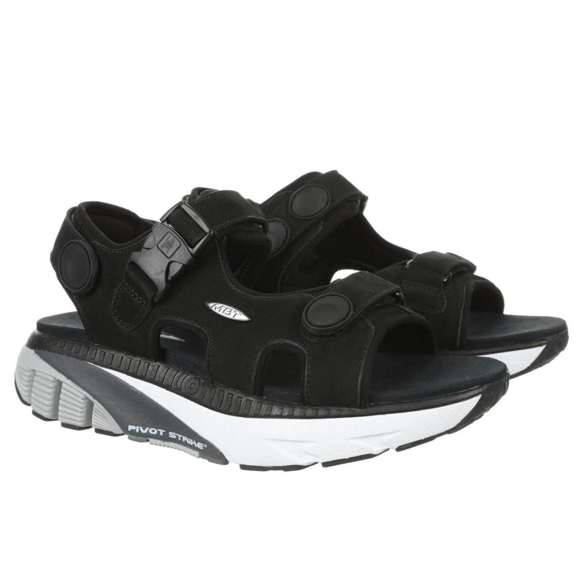 Mbt Mtr Women`s Sport Sandal Ultra-light Comfort Premium Leather Upper BLACK-702835-03U