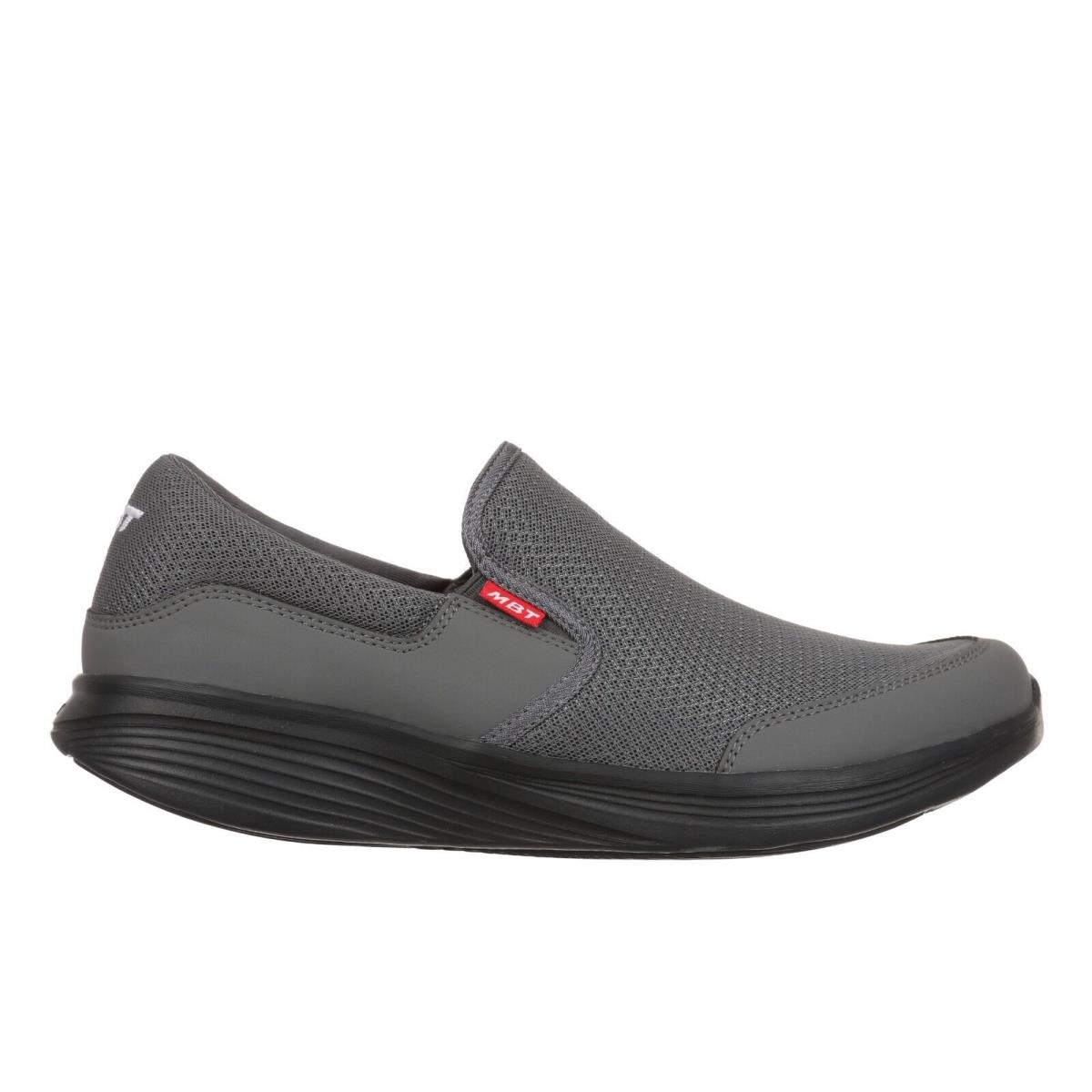 Mbt Modena Iii Slip On Men`s Walking Shoe Ultra-light Comfort Mesh 8 Colors Modena III-Dark Grey