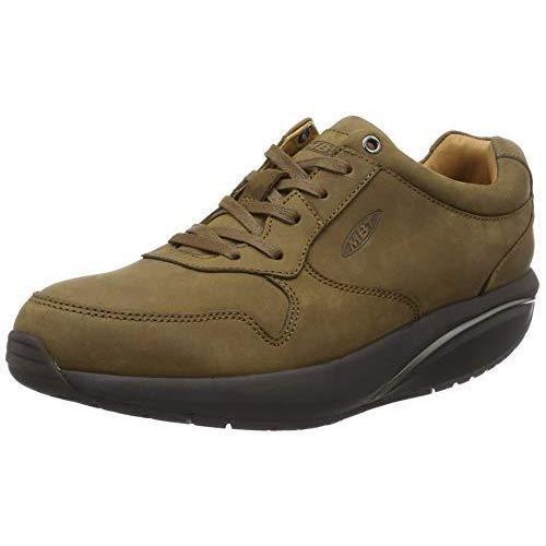 Mbt Said Men`s Casual Dress Comfort Walking Lace Shoe Nubuck Lthr 2 Colors Dark Wood Nubuck