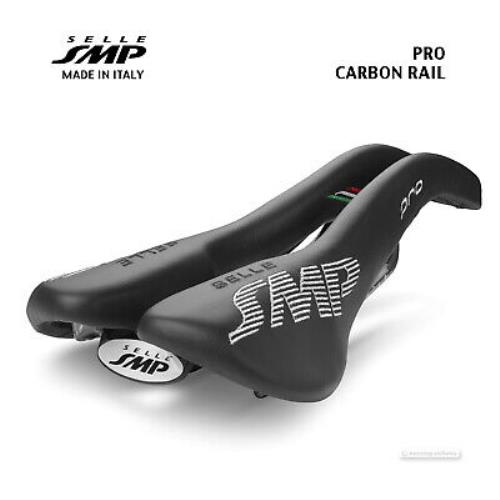 Selle Smp Pro Carbon Saddle : Black - Made IN Italy