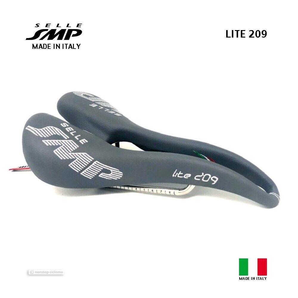 2023 Selle Smp Lite 209 Saddle : Grey - Made IN Italy