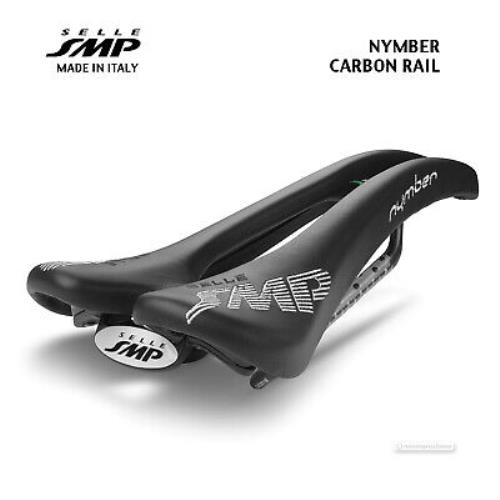 Selle Smp Nymber Carbon Saddle : Black - Made IN Italy