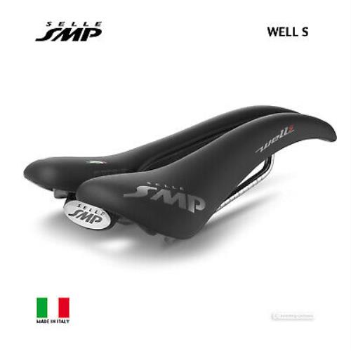 2023 Selle Smp Well S Saddle : Black - Made IN Italy
