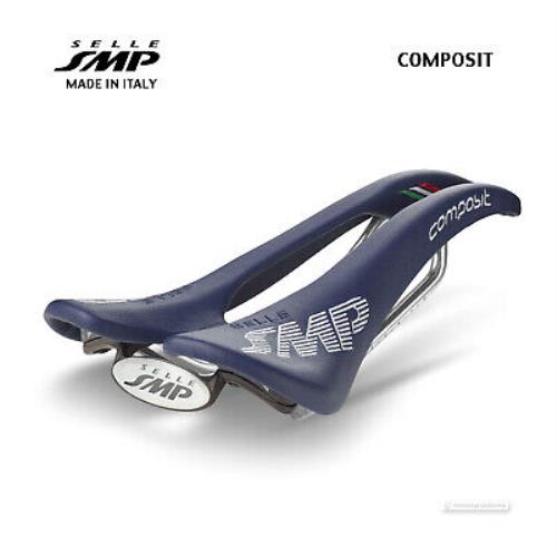 Selle Smp Composit Saddle : Blue - Made IN Italy