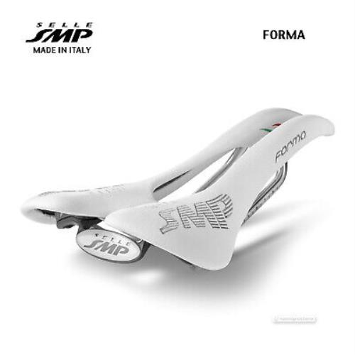 Selle Smp Forma Saddle : White - Made IN Italy