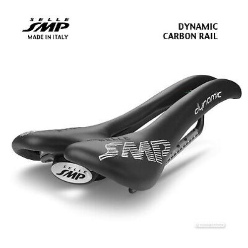 2023 Selle Smp Dynamic Carbon Saddle : Black - Made IN Italy
