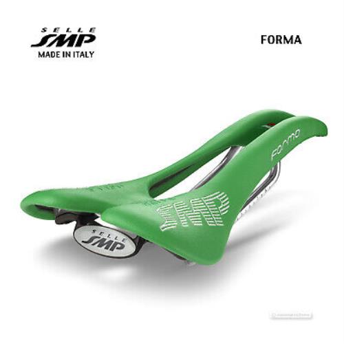 Selle Smp Forma Saddle : Green Italy - Made IN Italy