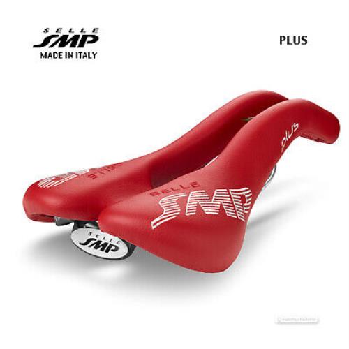 Selle Smp Plus Saddle : Red - Made IN Italy
