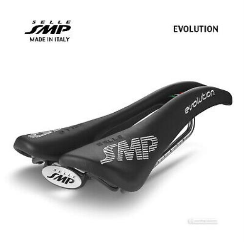 2023 Selle Smp Evolution Saddle : Black - Made IN Italy