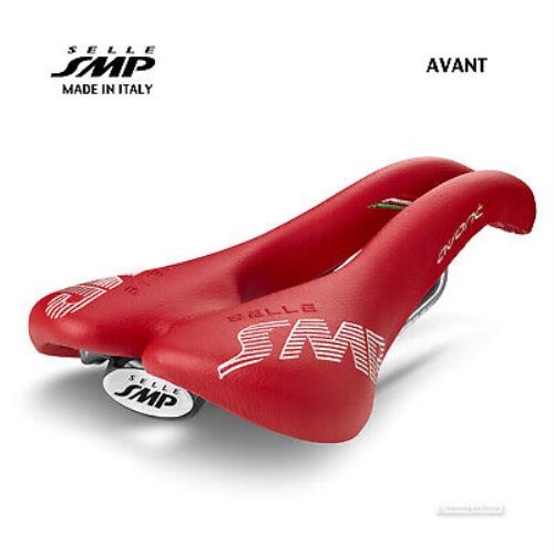 Selle Smp Avant Saddle : Red - Made IN Italy
