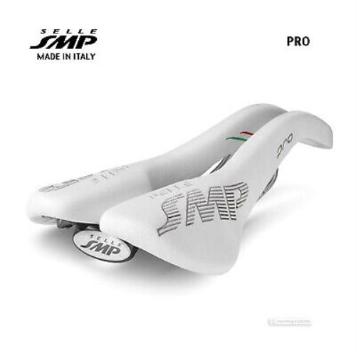 Selle Smp Pro Saddle : White - Made IN Italy