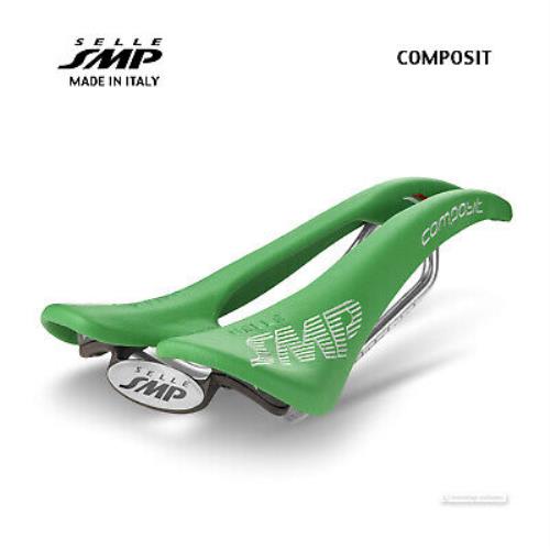 Selle Smp Composit Saddle : Green Italia - Made IN Italy