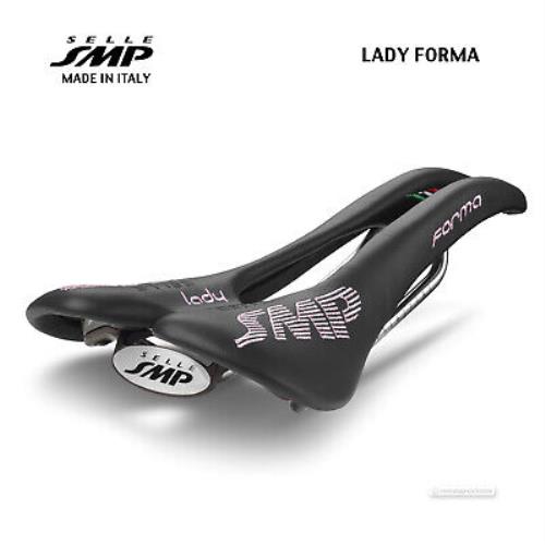 Selle Smp Lady Forma Womens Saddle : Black - Made IN Italy