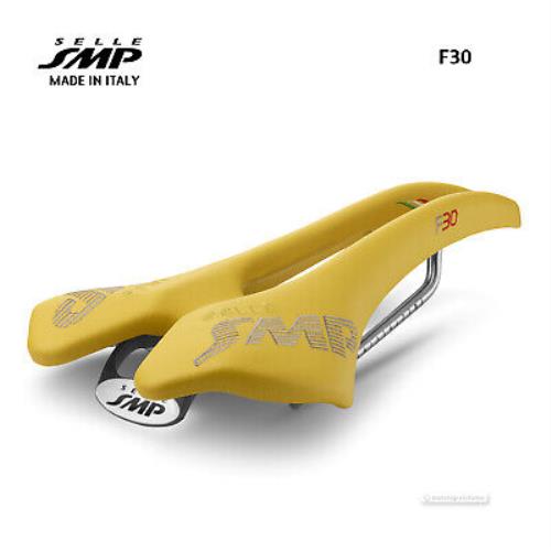 Selle Smp F30 Saddle : Yellow - Made IN Italy