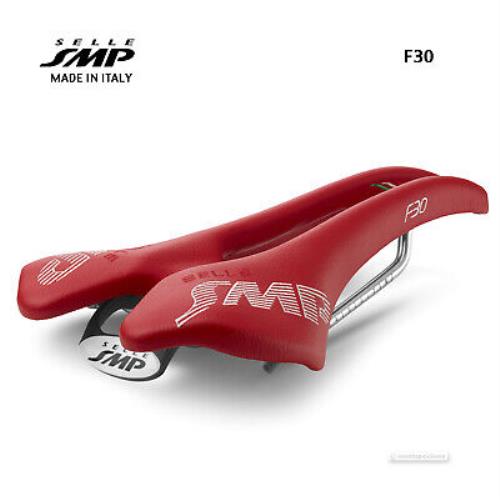 Selle Smp F30 Saddle : Red - Made iN Italy