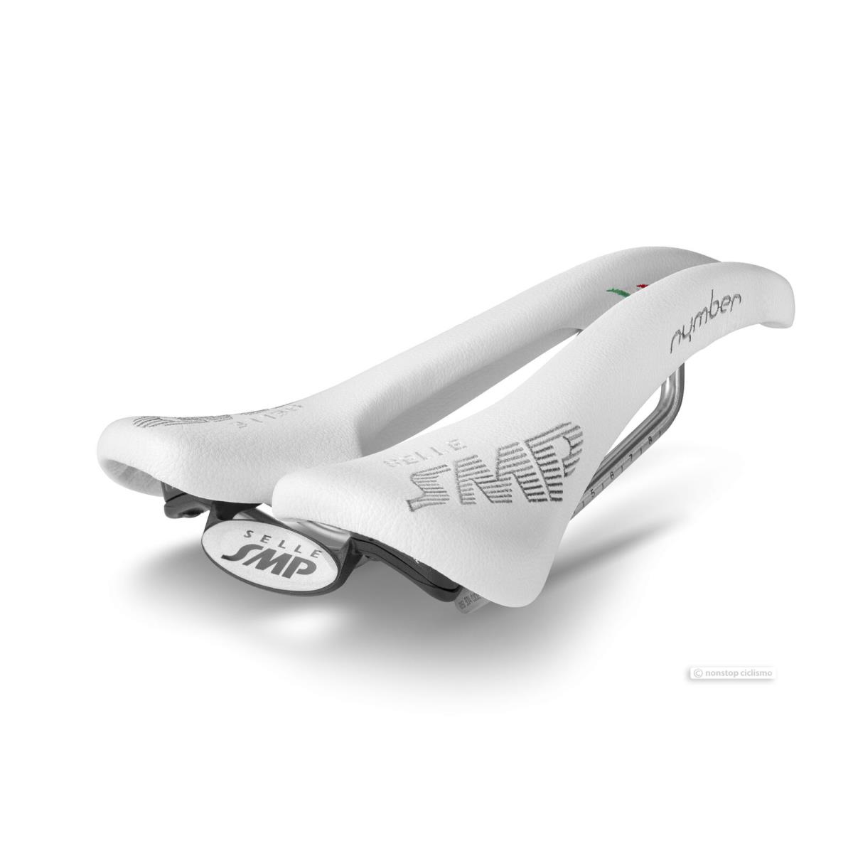 Selle Smp Nymber Saddle : White - Made IN Italy