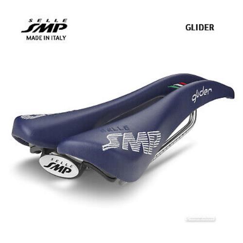 Selle Smp Glider Saddle : Blue - Made IN Italy - Blue
