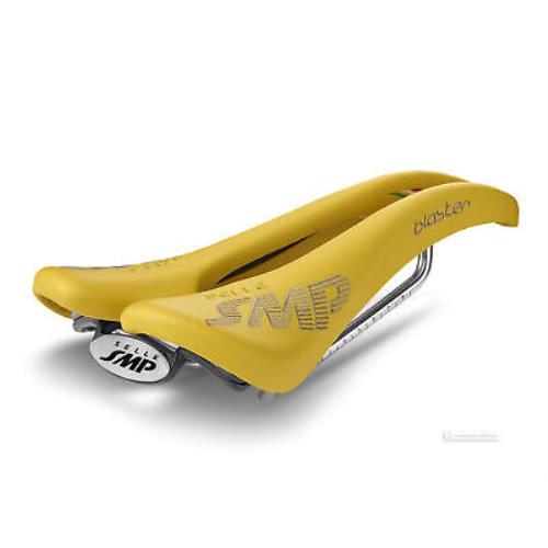 Selle Smp Blaster Saddle : Yellow - Made IN Italy - Yellow