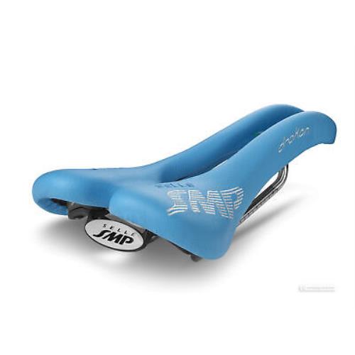 Selle Smp Drakon Saddle : Light Blue - Made IN Italy