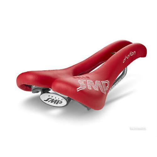 Selle Smp Drakon Saddle : Red - Made IN Italy - Red