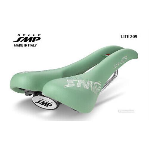 Selle Smp Lite 209 Saddle : Bianchi Celeste - Made IN Italy - 