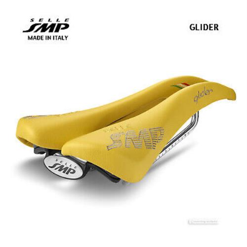 Selle Smp Glider Saddle : Yellow - Made IN Italy