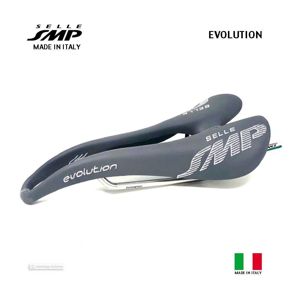 2023 Selle Smp Evolution Saddle : Grey - Made IN Italy