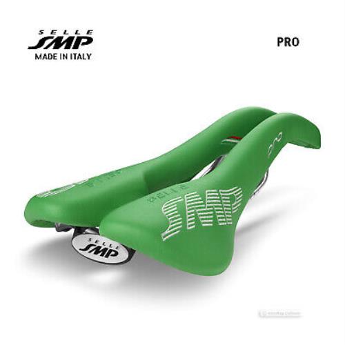 Selle Smp Pro Saddle : Green Italy - Made IN Italy