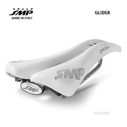Selle Smp Glider Saddle : White - Made IN Italy
