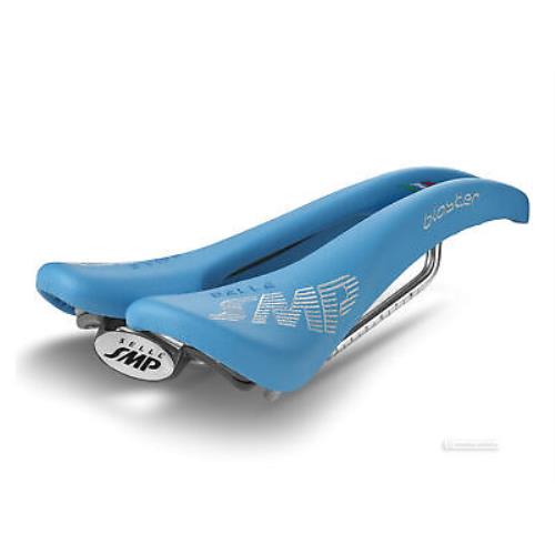 Selle Smp Blaster Saddle : Light Blue - Made IN Italy