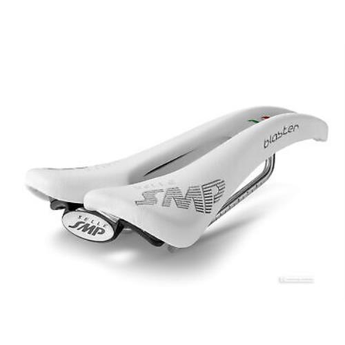 2023 Selle Smp Blaster Saddle : White - Made IN Italy - White