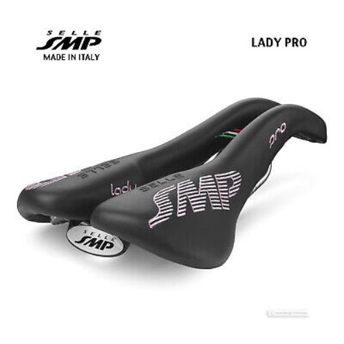 Selle Smp Lady Pro Womens Saddle : Black - Made IN Italy