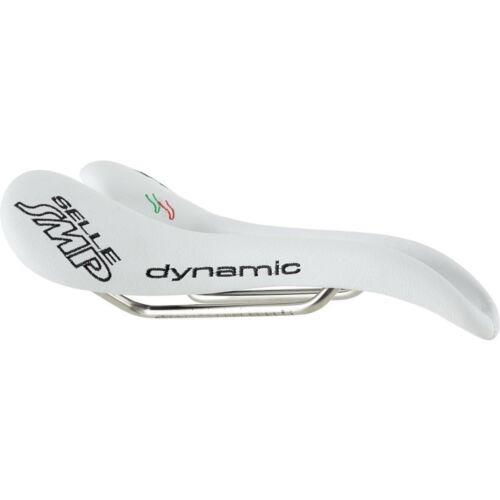 Selle Smp Dynamic Saddle with Steel Rails White