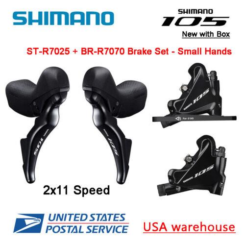 Shimano 105 ST-R7025 BR-R7070 2x11 Speed Hydraulic Disc Brake Dual Control