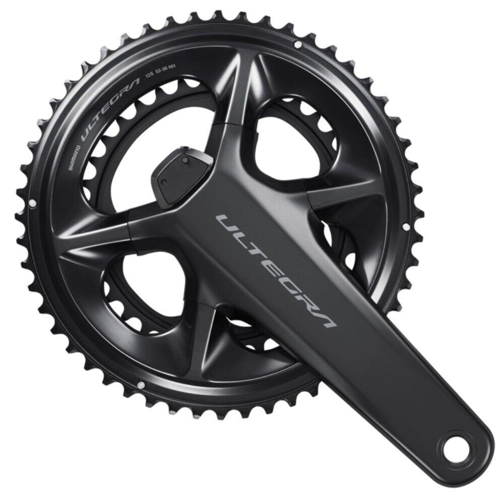 Shimano Ultegra FC-R8100-P Power Meter Crankset - 175mm 50/34T 12-Speed Black