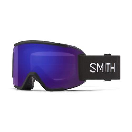 Smith Optics Squad S Women`s Snow Winter Goggles Black