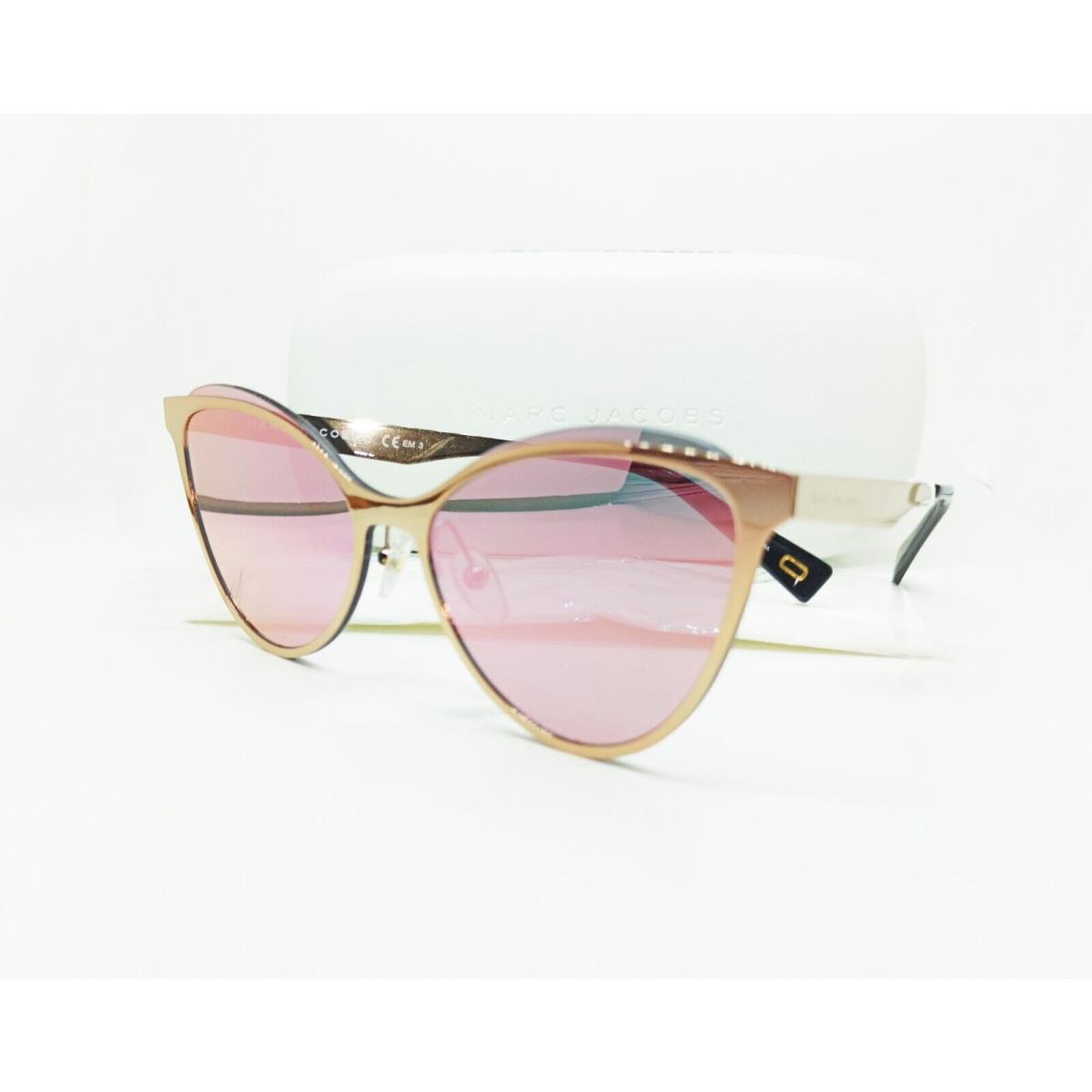 Marc Jacobs MJ198/S 2100J Gold Frame Rose Gold Mirror Lens